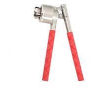 13/15/20mm Flip Off Vial Crimper, 20-30 Bottles/Min, 4 Colors Available, Stainless Steel, Not Easy to Rust/Easy to Clean, with Anti-Slip Grip,B-13MM,Red