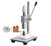 13/15/20mm Pure Manual Vials, Aluminum-Plastic Caps/Pure Aluminum Caps, Two-Stage Down-Pressing One-Shot Capping Machine, Glass Bottle Capping Machine 20MM