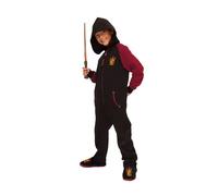 Groovy Uk Unisex Kids Jumpsuit, Black/burgundy, 74-100 UK