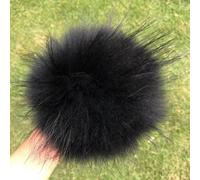 13 15cm Large Size Real DIY Fur Pom Poms Pom Poms Ball Pom Poms for Beanies & Bags Shoes