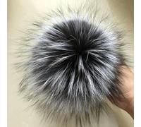 13 15cm Large Size Real DIY Fur Pom Poms Pom Poms Ball Pom Poms for Beanies & Bags Shoes