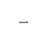 13 - 16mm Ball Metal Curtain Pole Set - Black New Edge Blinds Black 120cm - 210cm