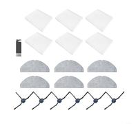 13/19-Piece Robot Vacuum Accessory Kit with Side Brushes, HEPA Filters and Mop Cloths for Eufy G50 for HYBRID L60 for HYBRID SES Pet Home Cleaning(B)