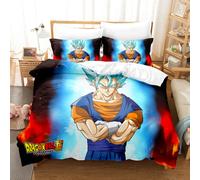 (13, 260*220 three-piece set) Anime bedding set Dragon Ball series 3D digital printing three-piece set