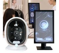 13.3"/21.5" AI Facial Skin Analyzer Detector Machine 3D Scope | Offline Client Management Image Evaluation Mobile Sync Smart Skin Scope Analyzer for Spa Clinic(White,21.5in)