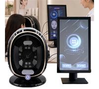13.3"/21.5" AI Facial Skin Analyzer Detector Machine 3D Scope | Offline Client Management Image Evaluation Mobile Sync Smart Skin Scope Analyzer for Spa Clinic(Black,21.5in)