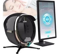 13.3/21.5 Inch 3D Digital Skin Analyzer Detector, AI Smart Facial Skin Analysis Machine, 38 Million Pixels, 8 Spectral Facial Moisture Analyzer for Beauty Salon Healthy Skin Care(White,21.5 in)