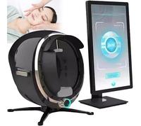 13.3/21.5 Inch Skin Analysis Machine, 38MP AI Facial Skin Analyzer, 8 Spectral Skin Analyzer Machine, Moisture Detector for Beauty Salon & Home, Multi-Language Support(Black,21.5 in)