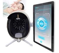 13.3/21.5 Inch Skin Analysis Machine, 38MP AI Facial Skin Analyzer, 8 Spectral Skin Analyzer Machine, Moisture Detector for Beauty Salon & Home, Multi-Language Support(White,21.5 in)