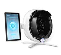 13.3 Inch 3D Digital Skin Analyzer Detector, AI Smart Facial Skin Analysis Machine, 38 Million Pixels, 8 Spectral Facial Moisture Analyzer for Beauty Salon Healthy Skin Care