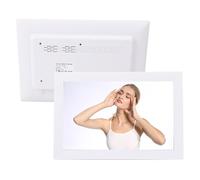 13.3 Inch Digital Picture Frame with WiFi, Smart Cloud Photo Frame with 1280x800 HD Display, Auto Rotate, App Control, for Home & Office (White)