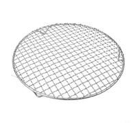 13-35CM Round Cooling Rack, 201 Stainless Baking Grill Rack Wire Oven Racks for Baking Cooking Steaming Circular Cooking Tray BBQ Grill Rack Air Fryer Accessories(35cm)