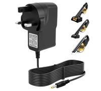 13.3V Replacement Charger for Shark Handheld Vacuum Cleaner CH950UKT CH950C CH951 CH955 10.8V Ultra Cyclone PetPro Cordless Handvac XCHRGCH950 Hoover Power Supply Adapter 4mm X 1.7mm UK Plug 1.8m