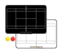 13.4" LCD Electronic Soccer Coaching Board, Magnetic Electronic Basketball Coaching Board, One-Click Clear/Lock, Complete Accessories, for Teaching(Handball)