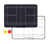13.4" LCD Electronic Soccer Coaching Board, Magnetic Electronic Basketball Coaching Board, One-Click Clear/Lock, Complete Accessories, for Teaching(Field Hockey)