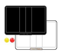 13.4" LCD Electronic Soccer Coaching Board, Magnetic Electronic Basketball Coaching Board, One-Click Clear/Lock, Complete Accessories, for Teaching(Volleyball)
