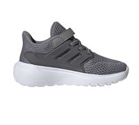 (13.5 Child UK, Grey/Red) Adidas Childrens/Kids Ultimashow 3 Stripes Cloudfoam Trainers