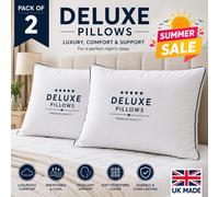 (13.5, Firm Deluxe Pillow Pair) Anti Allergy Duvet Tog 10.5, 13.5 Feel Likes Down