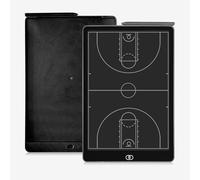 13.5-inch LCD Volleyball Coaching Board, Electronic Tennis Tactics Board for Training, One-Touch Clear/Lock, Optional Sports: Basketball, Football, Badminton(Basketball)