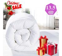 (13.5 Tog, King: (235 x 220 cm) ) Anti Allergic All Seasons Duvet Quilt Tog 4.5, 7.5, 10.5, 13.5 & 15 Tog Warm Thick Duvets
