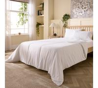 Slumberdown Climate Control Single Duvet 13.5 Tog Temperature Regulating Heavyweight Summer Quilt 2 Medium Pillows Washable