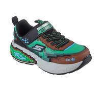 (13.5 UK Child, Brown/Multicoloured) Skechers Boys Mega-Craft 4K Trainers