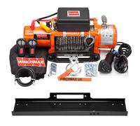 13,500lb 12V Electric Winch. 28m x 11mm Dyneema Rope. Flat Bed Mounting Plate.