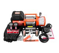 13,500lb 12V Winch. Steel Rope. 3/8 Hook. Mounting Plate.