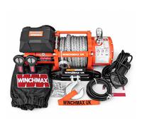 13,500lb 12V Winch. Synthetic Rope. 3/8 Hook. Mounting plate