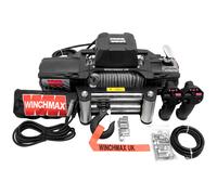 13,500lb 'SL' Military Grade 12V Winch. 26m x 9.5mm Steel Rope.