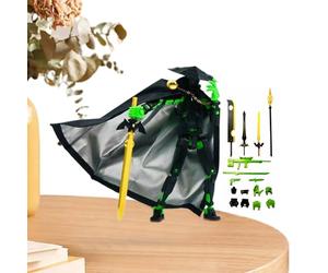 13.5cm Movable Robot Model Accessories Hand Shapes, Full Body Posable Manikin Sketching Photography Office Decor Highly Detailed Collectible Set Teens Adults Artists Animators Excellent Strength