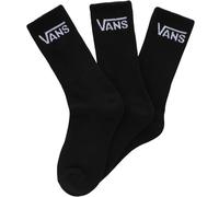 (13.5K-1 UK, Black) Vans Kids Boys 3 Pack Mid Calf Casual Cushioned Sports Crew Socks
