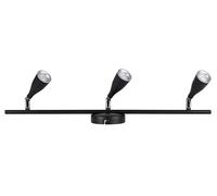 13.5W LED 3-Way Wall Light, 4000K, 1260lm, IP20, Black - VT-813 218273