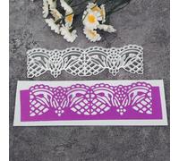 13.8x3.8cm Lace Cutting Dies Cut Stencils for Card Making Scrapbook Album Decoration,Embossing Stencil Template