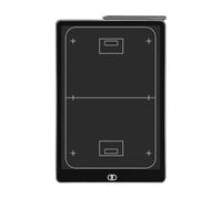 13.9 Inch Large LCD Basketball Coaching Board, Magnetic Electronic Soccer Coaching Board, with Inductive Stylus, Thin and Portable, for Training and Teaching(Field Hockey)