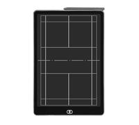 13.9 Inch Large LCD Basketball Coaching Board, Magnetic Electronic Soccer Coaching Board, with Inductive Stylus, Thin and Portable, for Training and Teaching(Badminton)