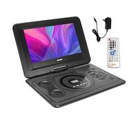 13.9 Inch Portable DVD Player HD Analog TV FM Radio USB SD Card Game 16:9 Rotatable TFT LCD Screen For Car Home Office(UL)