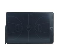 13.9" LCD Electronic Basketball Coaching Board, Electronic Soccer Tactics Board for Training, with Stylus Pen, Can be Cleared or Locked with One Click(Basketball)