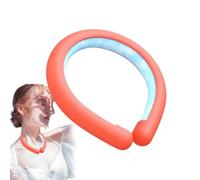 13.9 x 17 cm Neck Ring Cooler Cooling Collar Neck Cooler Ring with Cooling Gel Neck Cool Wrap Neck Cooling Tube Neck Cooler Cooling Collar for People Ice Collar for Neck Relieve Hot Flushes