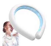 13.9 x 17 cm Neck Ring Cooler Cooling Collar Neck Cooler Ring with Cooling Gel Neck Cool Wrap Neck Cooling Tube Neck Cooler Cooling Collar for People Ice Collar for Neck Relieve Hot Flushes