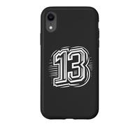 13 - Back - "Unlucky to Some" - Number 13 for Sports Teams Case for iPhone XR