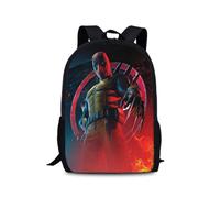 (13) Backpack Wolverine Deadpool 15 Inch Anime Schoolbag Cartoon Lightweight