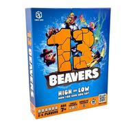 13 Beavers Family Board Game - Strategy & Luck for 2-6 Players, Ages 7+