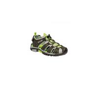 (13 Child UK, Black/Lime Green) Regatta Childrens/Kids Westshore Sandals