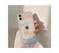 (? ????, 13) Cute compatible with iPhone 16 Apple 15 Pro Max transparent duck 14 full cover 13 soft case 11 generation 12