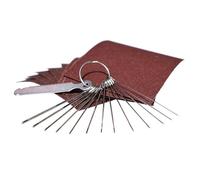 13 Different Size Steel Files and 9pcs Sandpaper Guitar Sandpaper Polishing Tool Set