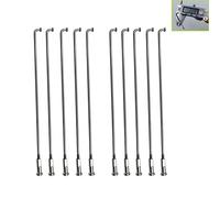 13 Gauge 2.3 Mm J-bend Electric Bike Motor Wheel Spokes Cylinder Body Equal Diameter 304 Stainless Steel Spokes 36PCS (Color : Length 214mm)