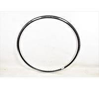13 GAUGE HOLE 700c (622x19) 9 X 4 BLACK DUAL WALL WHEEL RIM 36 SPOKE (2)