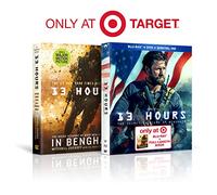 13 HOURS Secret Soldiers of Benghazi BLU-RAY+DVD+DIGITAL HD Combo Set INCLUDES EXCLUSIVE Full-length Book