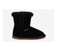 Hush Puppies Girls Ashlynn Slipper, Black, 13 UK Child